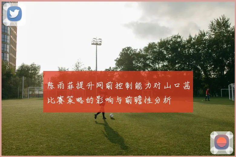 陈雨菲提升网前控制能力对山口茜比赛策略的影响与前瞻性分析